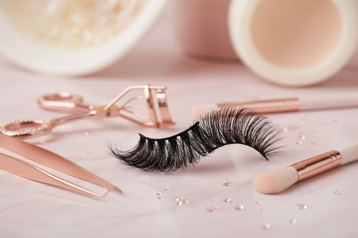 something that align to my eyelashes store 